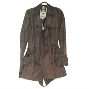 Burberry London Double Breasted Trench Coat. Size 12. (Designer Size 46)